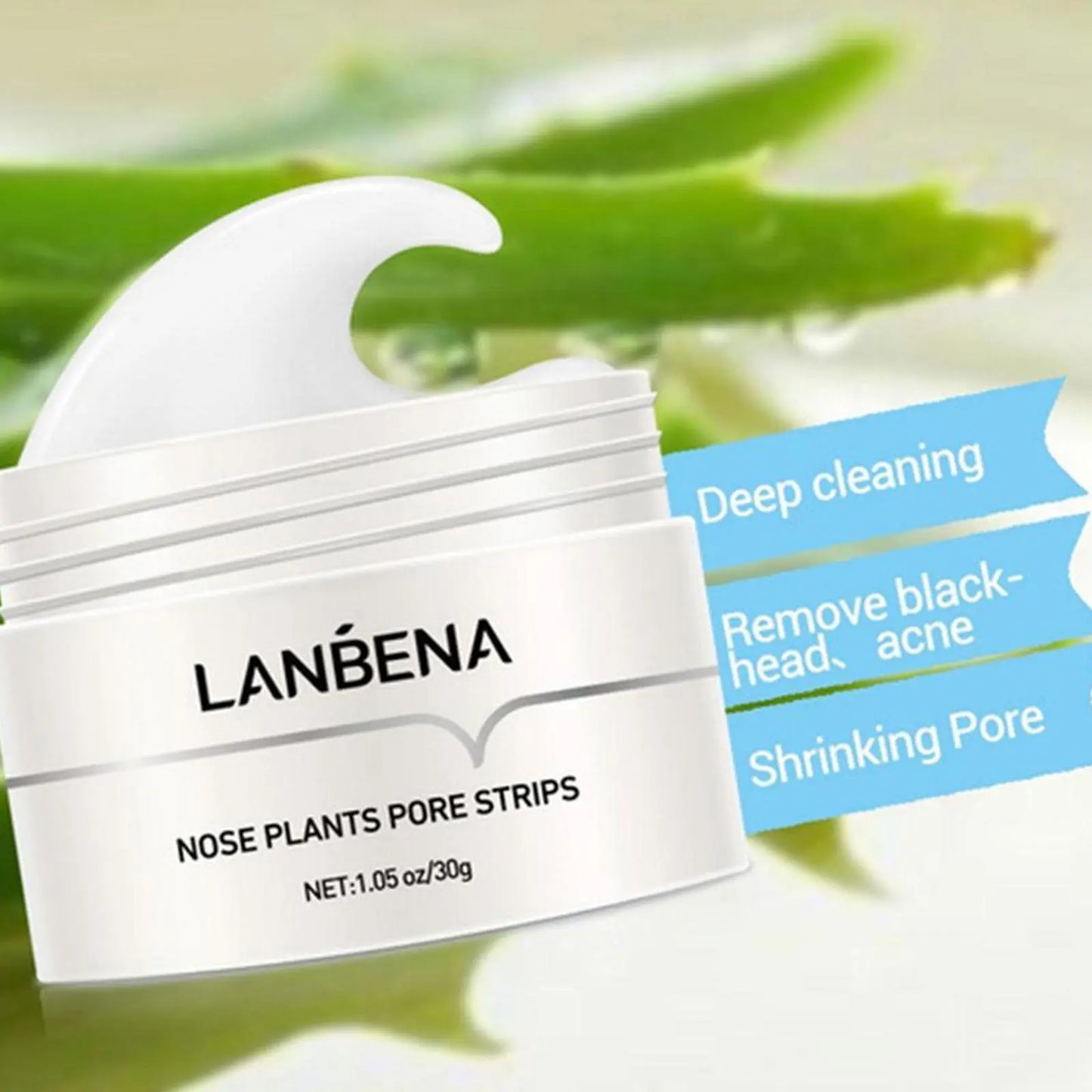 LANBENA Blackhead Remover Nose Mask Pore Strip Tearing Patch Care Skin Nasal Deep Peeling Deaning Treatment Acne Black Mask R8P9