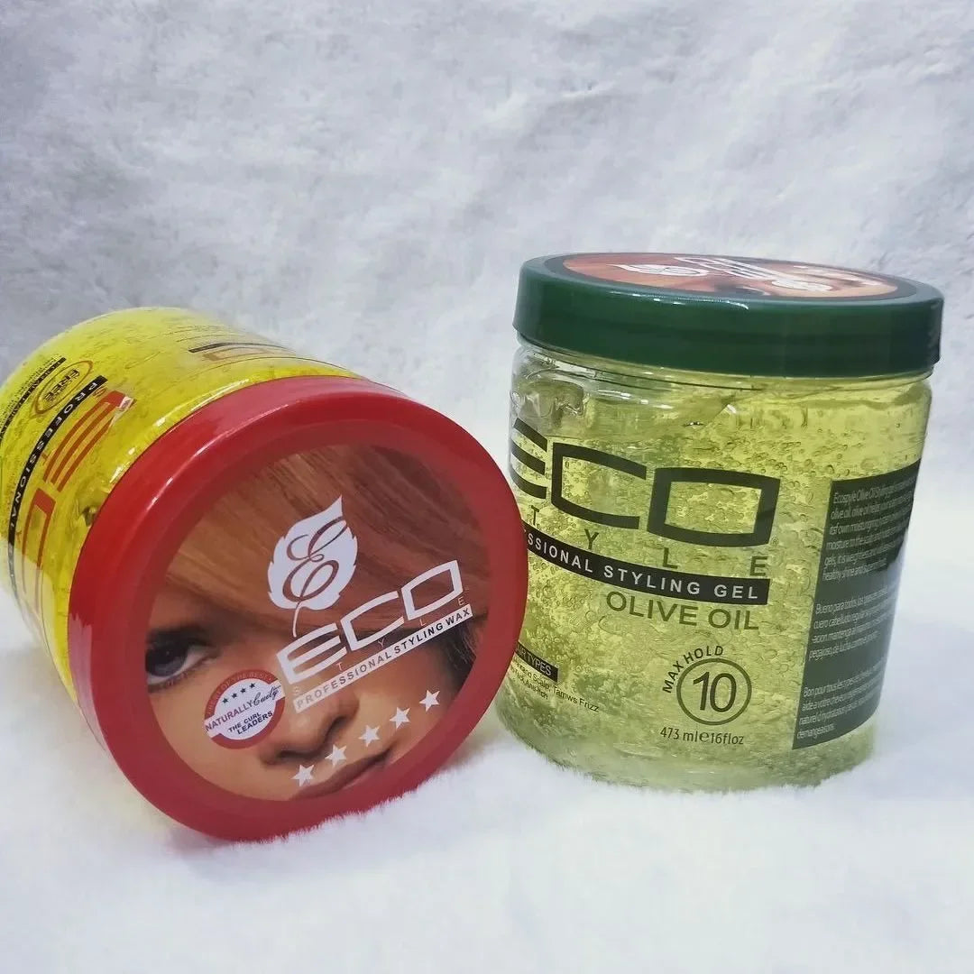 Olive Oil Maximum Hold Gel with Olive Oil  Eco Styler Styling Gel Beauty and Care of Your Hair and Your Skin with Eco Styler