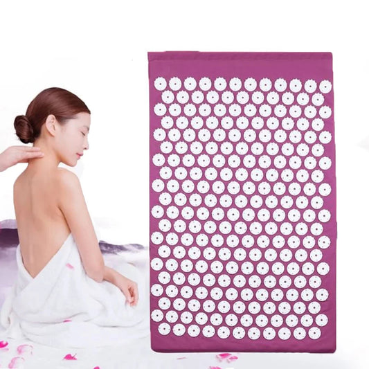 Acupressure Mat,Cushion for Yoga Relieve Stress Pain ,Natural Relief Stress Tension Body Massage