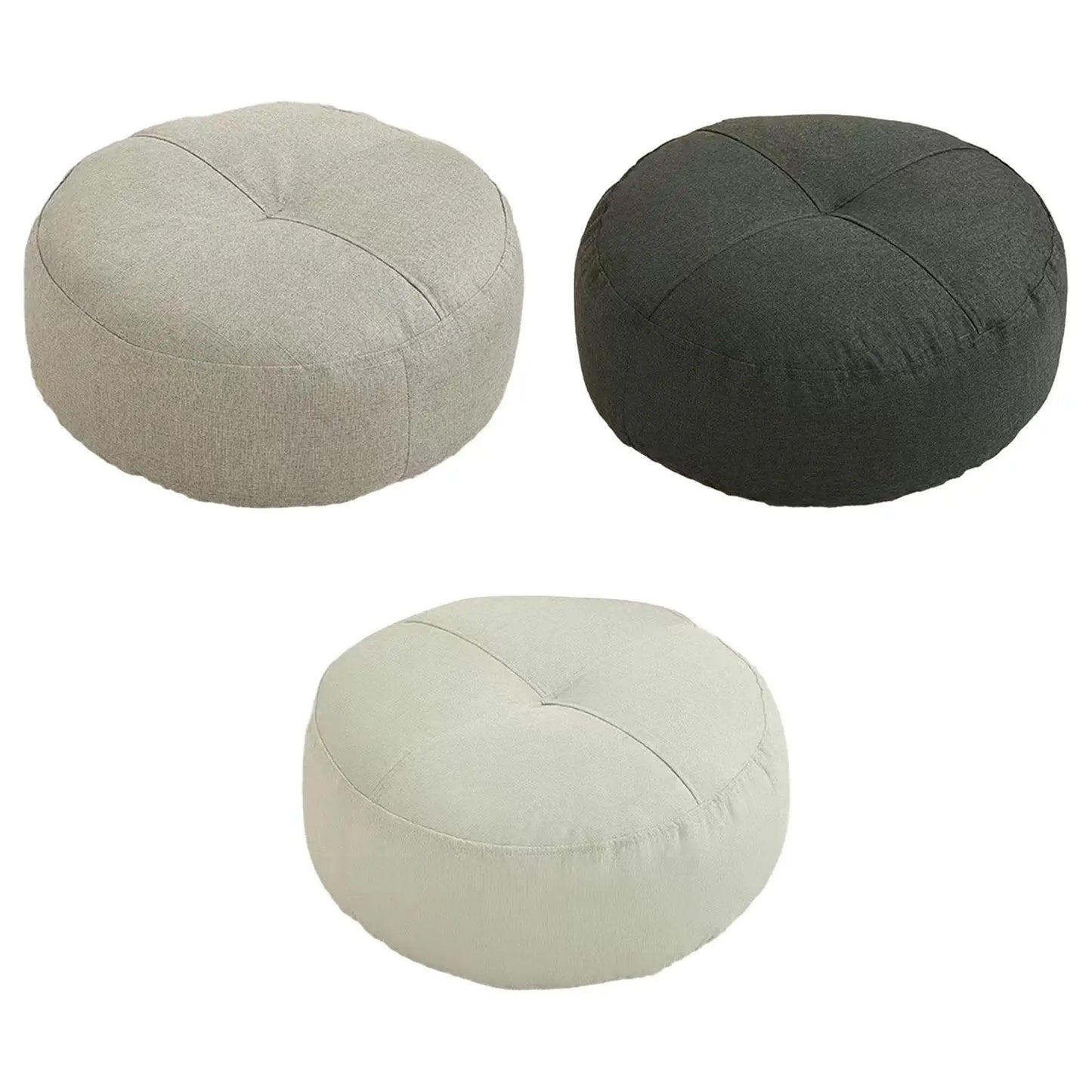 Round Floor Pillow Small Multifunctional Meditation Cushion for Floor Seating Chair Sofa Yoga Adults Kids Bedroom Living Room