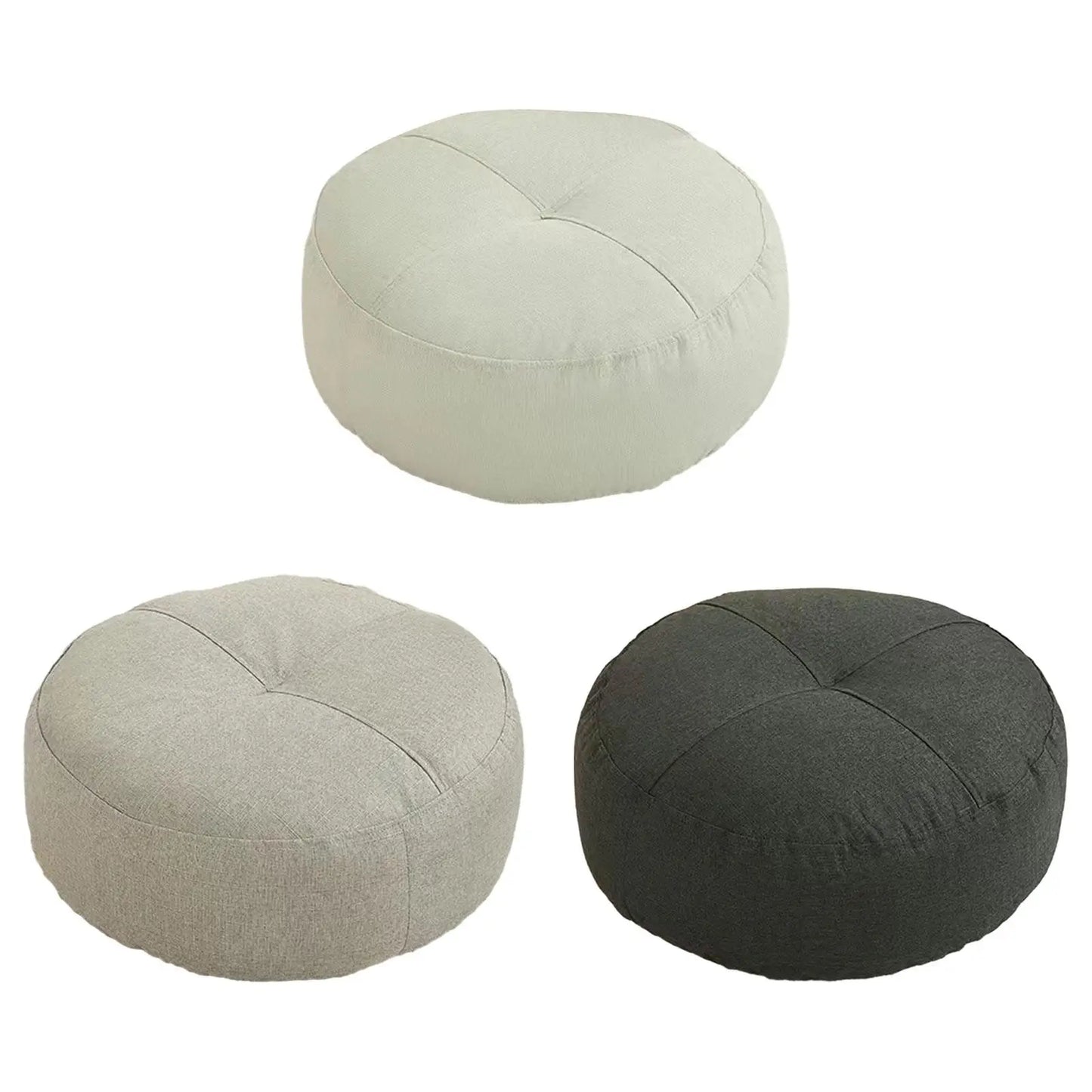 Round Floor Pillow Small Multifunctional Meditation Cushion for Floor Seating Chair Sofa Yoga Adults Kids Bedroom Living Room