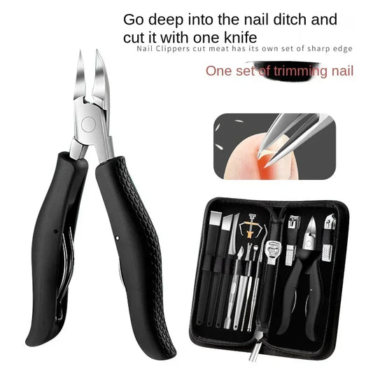 Nail Clippers Ingrown Toenail Podiatry Correction Nippers Cuticle Cutters Cut Paronychia Pedicure Manicure Hand Foot Care Tool