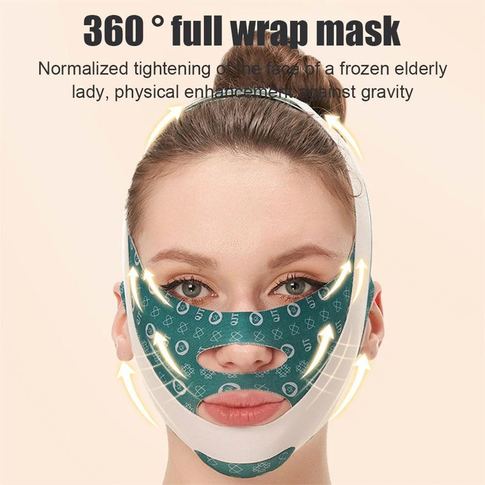 Adjustable V Face Bandage Lift Up Belt Reduce Double Chin Face Sculpting Sleeping Mask Facial Skin Care Tool Face Lifting Tapes